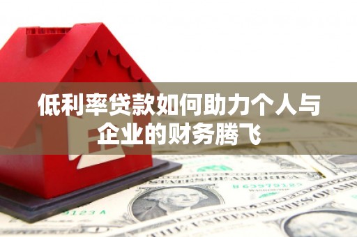 兴文低利率贷款如何助力个人与企业的财务腾飞