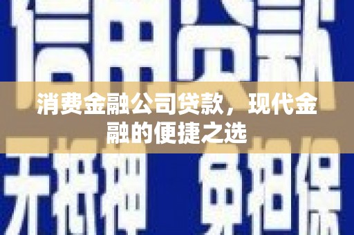 兴文消费金融公司贷款，现代金融的便捷之选