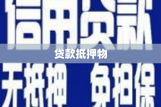 兴文贷款抵押物