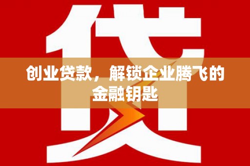 兴文创业贷款，解锁企业腾飞的金融钥匙